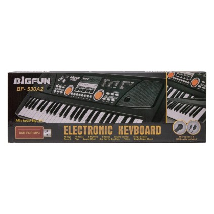 پیانو ارگ میکروفن دار 49 کلید 530 | شهر اسباب بازی