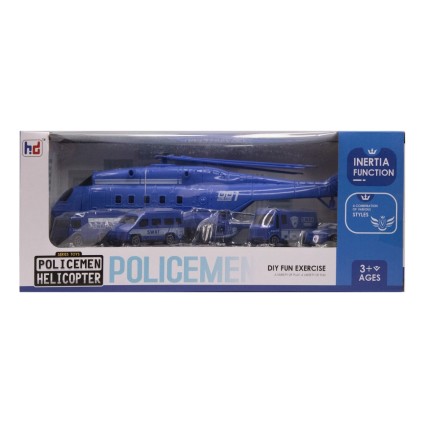 پک هلی کوپتر با ماشین 1619-3 | شهر اسباب بازی