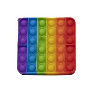 پاپ ایت رنگین کمانی مربع ای | شهر اسباب بازی