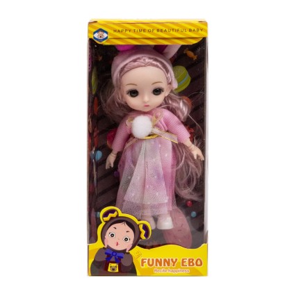 عروسک مفصلی لباس زمستانی 1049 | شهر اسباب بازی