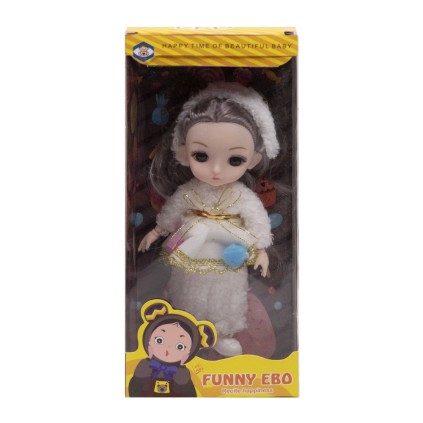 عروسک مفصلی لباس زمستانی1049 | شهر اسباب بازی