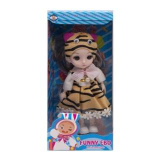 عروسک مفصلی لباس زمستانی 1049 | شهر اسباب بازی