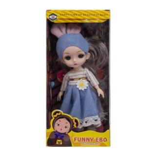 عروسک مفصلی لباس زمستانی 1049 | شهر اسباب بازی