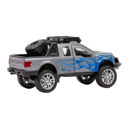 ماشین آفرود وانت زاپاس دار عقب کش فلزی147 | شهر اسباب بازی