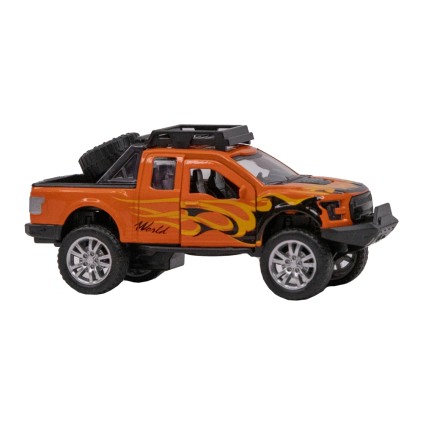 ماشین آفرود وانت زاپاس دار عقب کش فلزی147 | شهر اسباب بازی