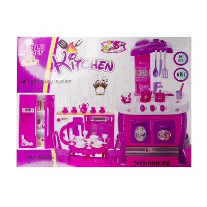 اجاق گاز ظرفشویی 1/6 با لوازم 008/82 | شهر اسباب بازی