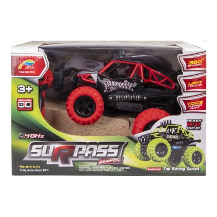 ماشین کنترلی شارژی چرخ بزرگ 103 | شهر اسباب بازی