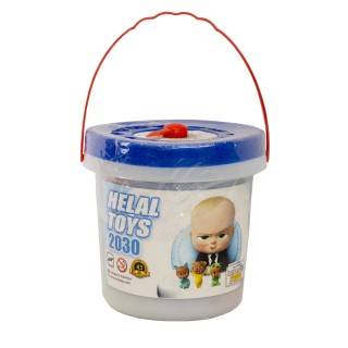 لگو خانه سازی سطلی 43تیکه 2030 | شهر اسباب بازی