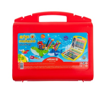 کیف ست لوازم نقاشی آریا 6030 | شهر اسباب بازی