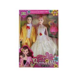 عروسک باربی به همراه داماد36368 | شهر اسباب بازی