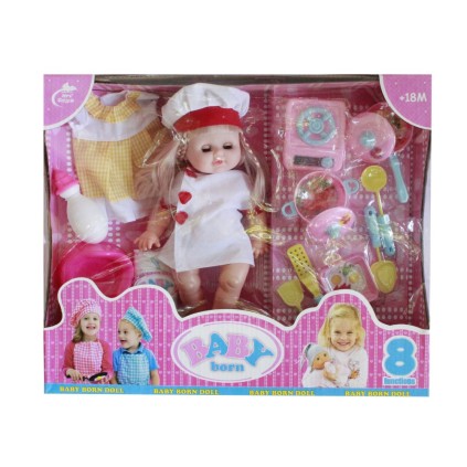 عروسک جیشی سر آشپز موزیکال 633-12 | شهر اسباب بازی