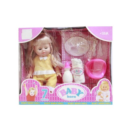 عروسک جیشی موزیکال با ظرف غذا 699-12 | شهر اسباب بازی