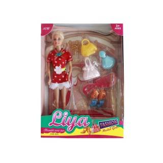 عروسک باربی به همراه کیف و کفش 2030 | شهر اسباب بازی