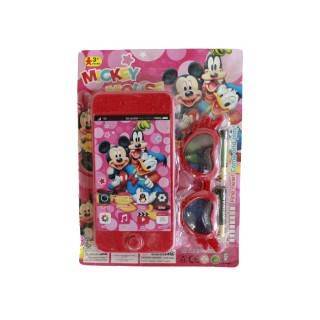 موبایل و عینک با باطری 0089 | شهر اسباب بازی