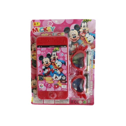 موبایل و عینک با باطری 0089 | شهر اسباب بازی