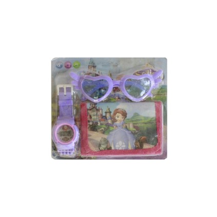 ست کادویی کیف ساعت و عینک سوفیا 8802 | شهر اسباب بازی