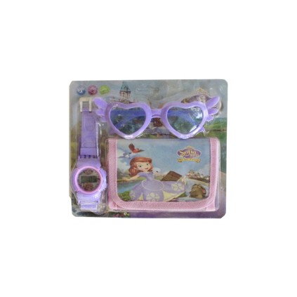 ست کادویی کیف ساعت و عینک سوفیا 8802 | شهر اسباب بازی