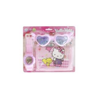 ست کادویی کیف ساعت و عینک کیتی 8802 | شهر اسباب بازی