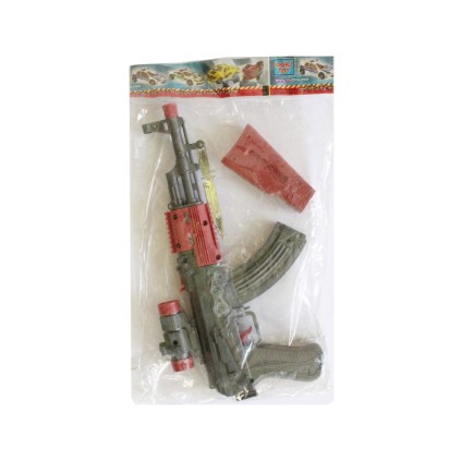 تفنگ مسلسل کلاشینکف باطریخور صدا دار01110 | شهر اسباب بازی