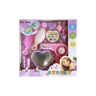 ست 16تیکه لوازم آرایشی باطریخور جعبه ای 8848 | شهر اسباب بازی