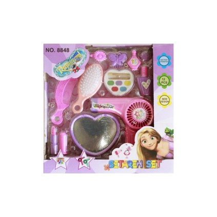 ست 16تیکه لوازم آرایشی باطریخور جعبه ای 8848 | شهر اسباب بازی