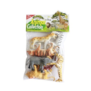 حیوانات وحشی 5عددی | شهر اسباب بازی