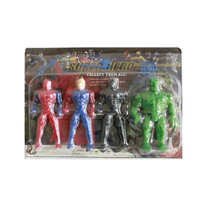 ست آدمک 4تایی شخصیت ها  | شهر اسباب بازی