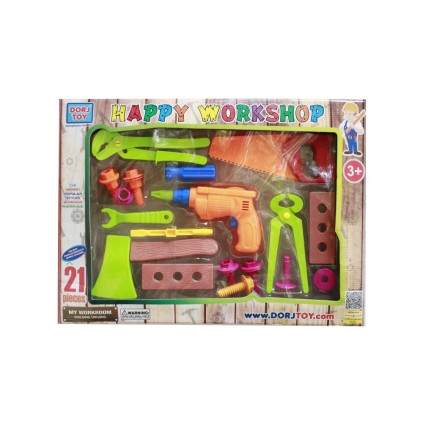 ابزار 21تیکه جعبه ای درج | شهر اسباب بازی