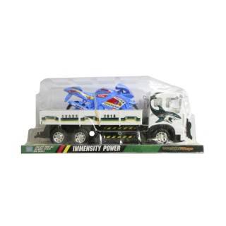 ماشین کامیون حمل موتور قدرتی درج 10610 | شهر اسباب بازی