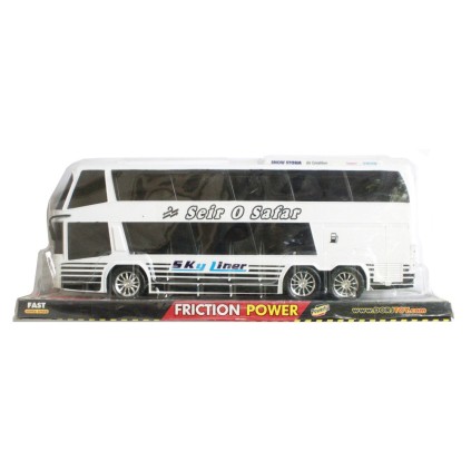 ماشین اتوبوس 2طبقه سیروسفر0110 | شهر اسباب بازی