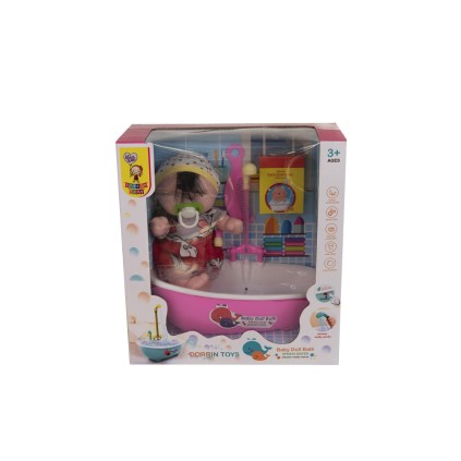 وان حمام باطریخور با عروسک 3723 | شهر اسباب بازی