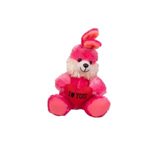 عروسک پولیشی خرس لاو به دست30سانت | شهر اسباب بازی