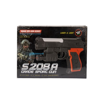 تفنگ کلت ساچمه ای لیزری 208 | شهر اسباب بازی