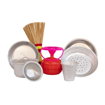 ست روحی پیک نیک جارو قابلمه لیوان | شهر اسباب بازی