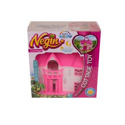 کلبه خانه نگین با لوازم | شهر اسباب بازی