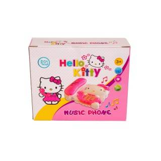 تلفن کیتی باطریخور موزیکال  | شهر اسباب بازی