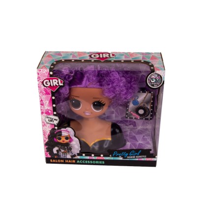 عروسک صورت آرایشی با شانه 1068 | شهر اسباب بازی