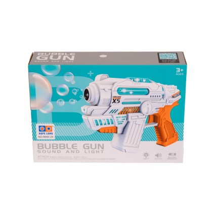 تفنگ حباب ساز باطریخور 999-24 | شهر اسباب بازی