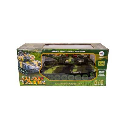 تانک کنترلی شارژی صدا دار بزرگ 9995 | شهر اسباب بازی