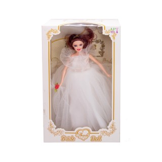 عروسک باربی لباس عروس 130-40 | شهر اسباب بازی