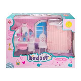 سرویس تخت خواب و میز آرایشی رویایی 103-10 | شهر اسباب بازی