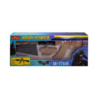 تفنگ کلاشینکف بزرگ صدادار چراغدار7744 | شهر اسباب بازی