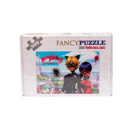 پازل 300 تیکه کفشدوزکی و گربه سیاه | شهر اسباب بازی