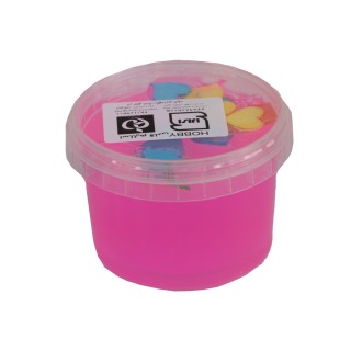 خمیر اسلایم 300گرمی قلبی HOBBY | شهر اسباب بازی