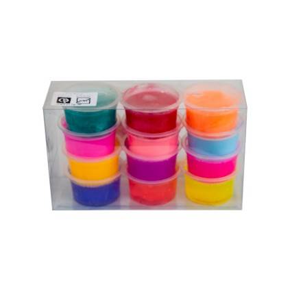 خمیر اسلایم 12رنگ جور طلقی | شهر اسباب بازی