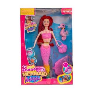 عروسک پری دریایی با کیف 700 | شهر اسباب بازی