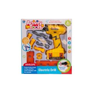 دریل باطریخور با ابزار 870 | شهر اسباب بازی