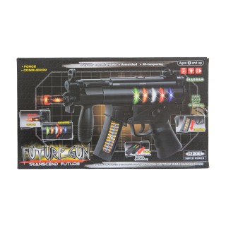 تفنگ باطریخور موزیکال صدادار چراغدار 938 | شهر اسباب بازی