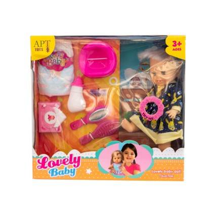 عروسک جیشی با لوازم آرایشی 8499 APT | شهر اسباب بازی