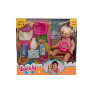 عروسک جیشی با لگن پوشاک 9099 APT | شهر اسباب بازی